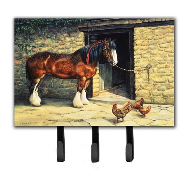Jensendistributionservices Horse & Chickens by Daphne Baxter Leash or Key Holder MI1715829 - main